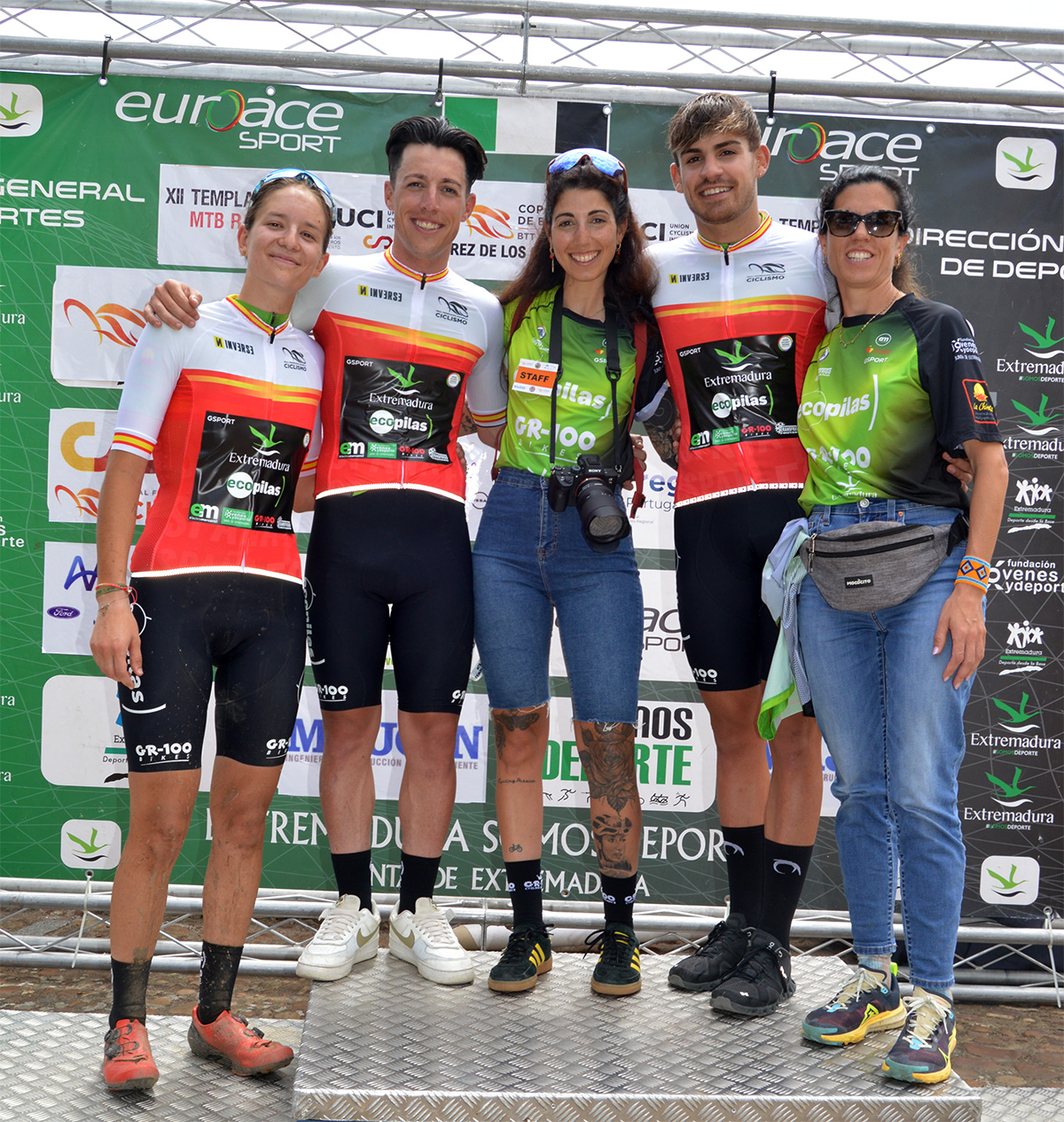 Triple liderato para Extremadura-Ecopilas en la Copa de España XCM tras su participación en el Maratón Templario de Jerez