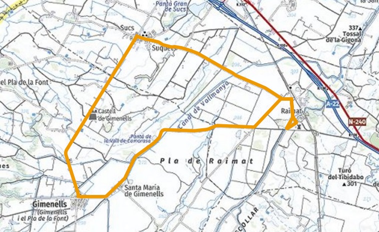 El Pelotón PREVIA | Nueva cita en Cataluña con el Trofeu Vila de Gimenells Plano del Trofeu Vila de Gimenells 2024