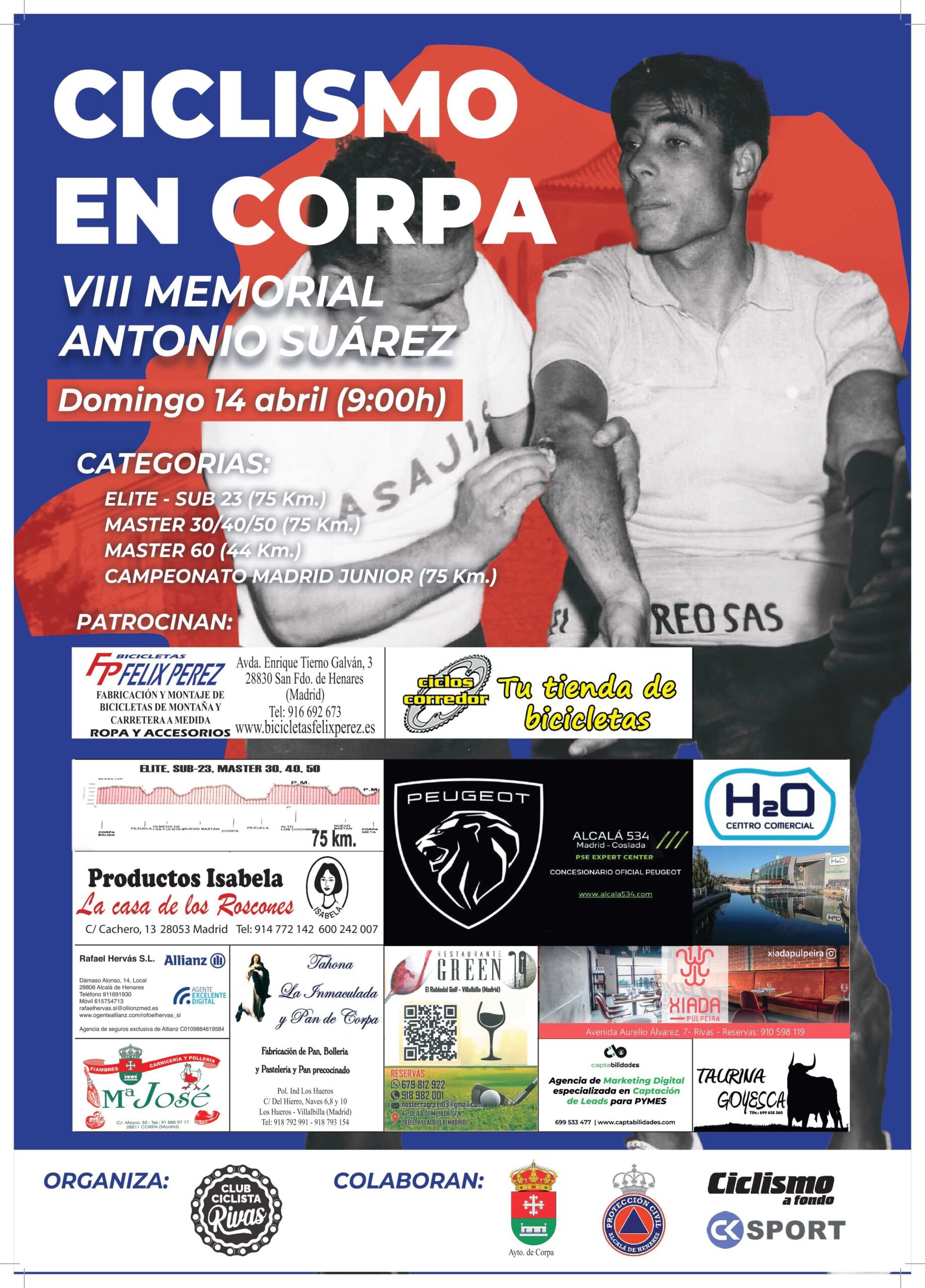 VIII Memorial Antonio Suarez - Corpa decidirá el próximo campeón de Madrid junior