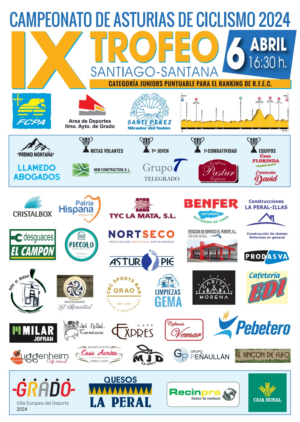 Cartel Trofeo Santiago Santana 2024