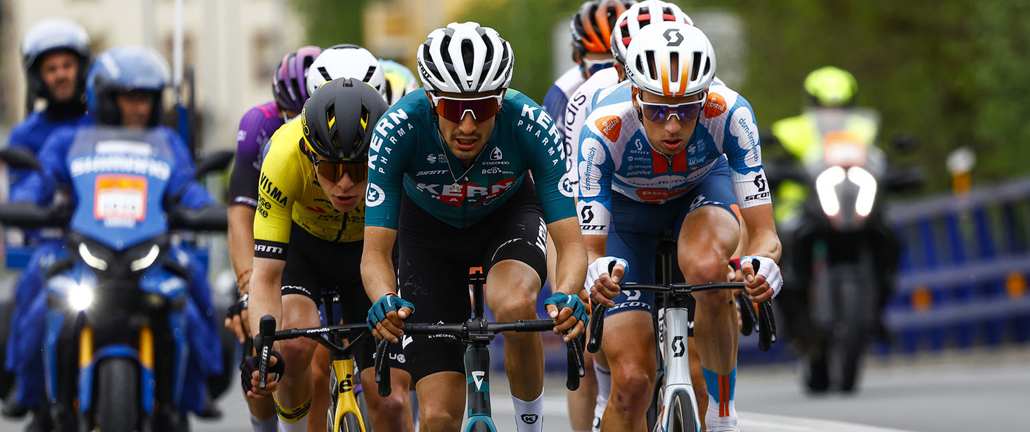 El Kern Pharma se mostró valiente en la quinta etapa de la Itzulia Basque Country