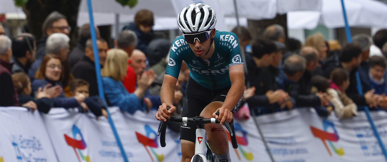 El Kern Pharma consigue protagonismo en la primera etapa de la Vuelta Asturias 2024
