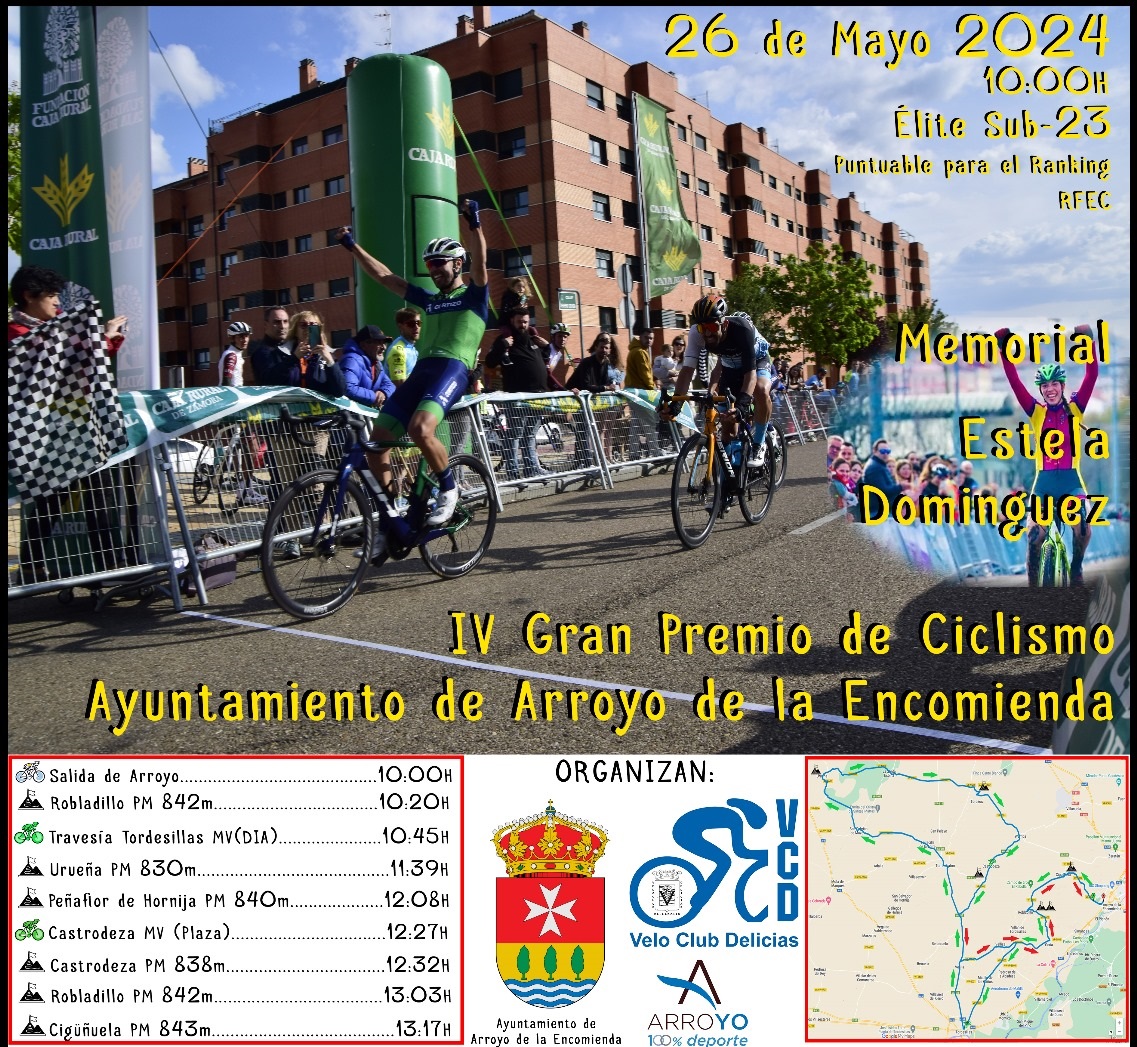 Cartel GP Arroyo de la Encomienda 2024