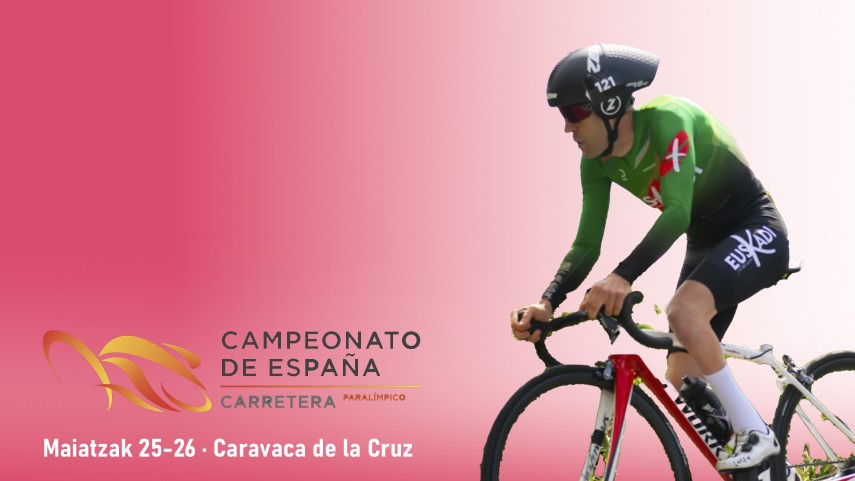 La Selección de Euskadi de ciclismo adaptado rumbo al Campeonato de España de Caravaca de la Cruz