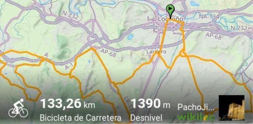El Pelotón PREVIA | El pelotón amateur vuelve a pedalear en La Rioja para recordar a Arturo Grávalos Plano de la III Clásica Logroño-La Rioja Memorial Arturo Grávalos 2024
