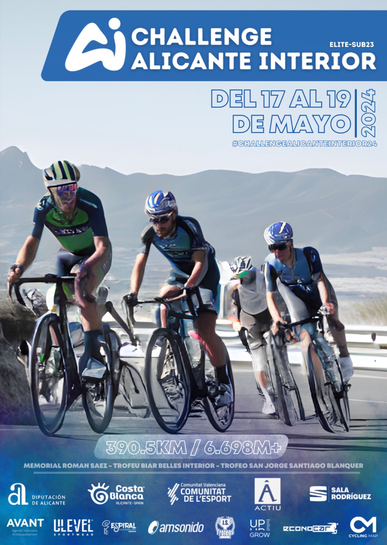 Exigencia y mucha montaña en las tres etapas de la Challenge Alicante Interior