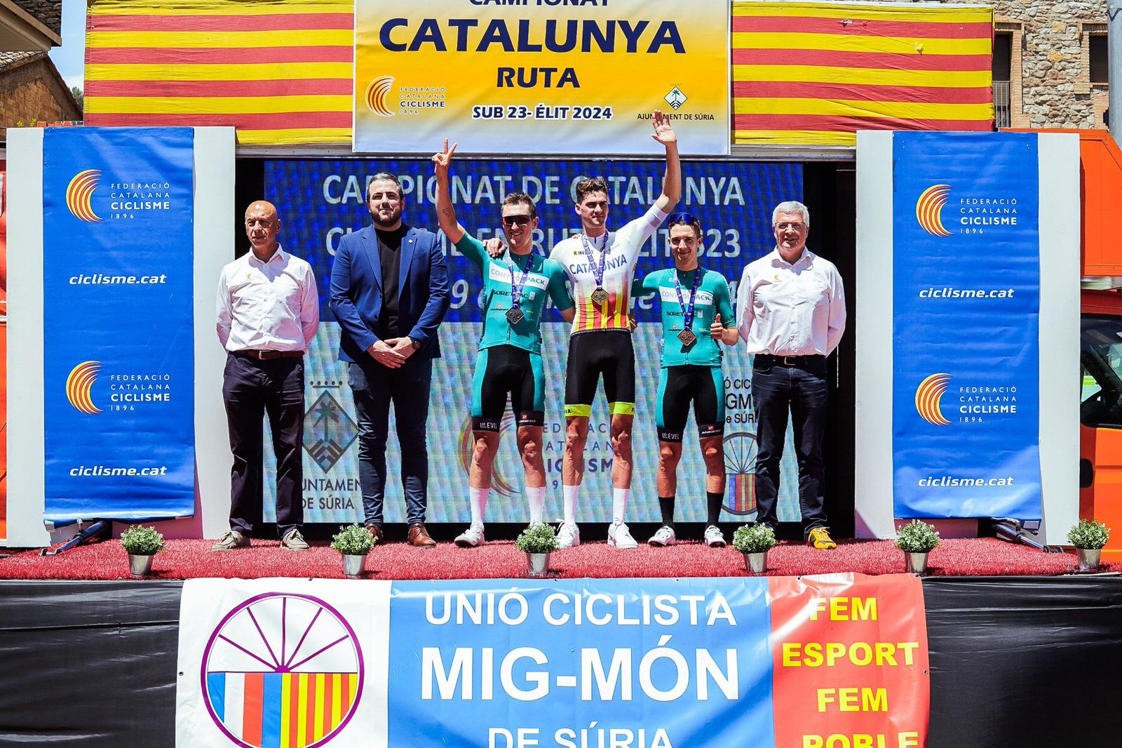 El Controlpack logra un doblete en el pódium del Campionat de Catalunya élite y alza los brazos en Lleida