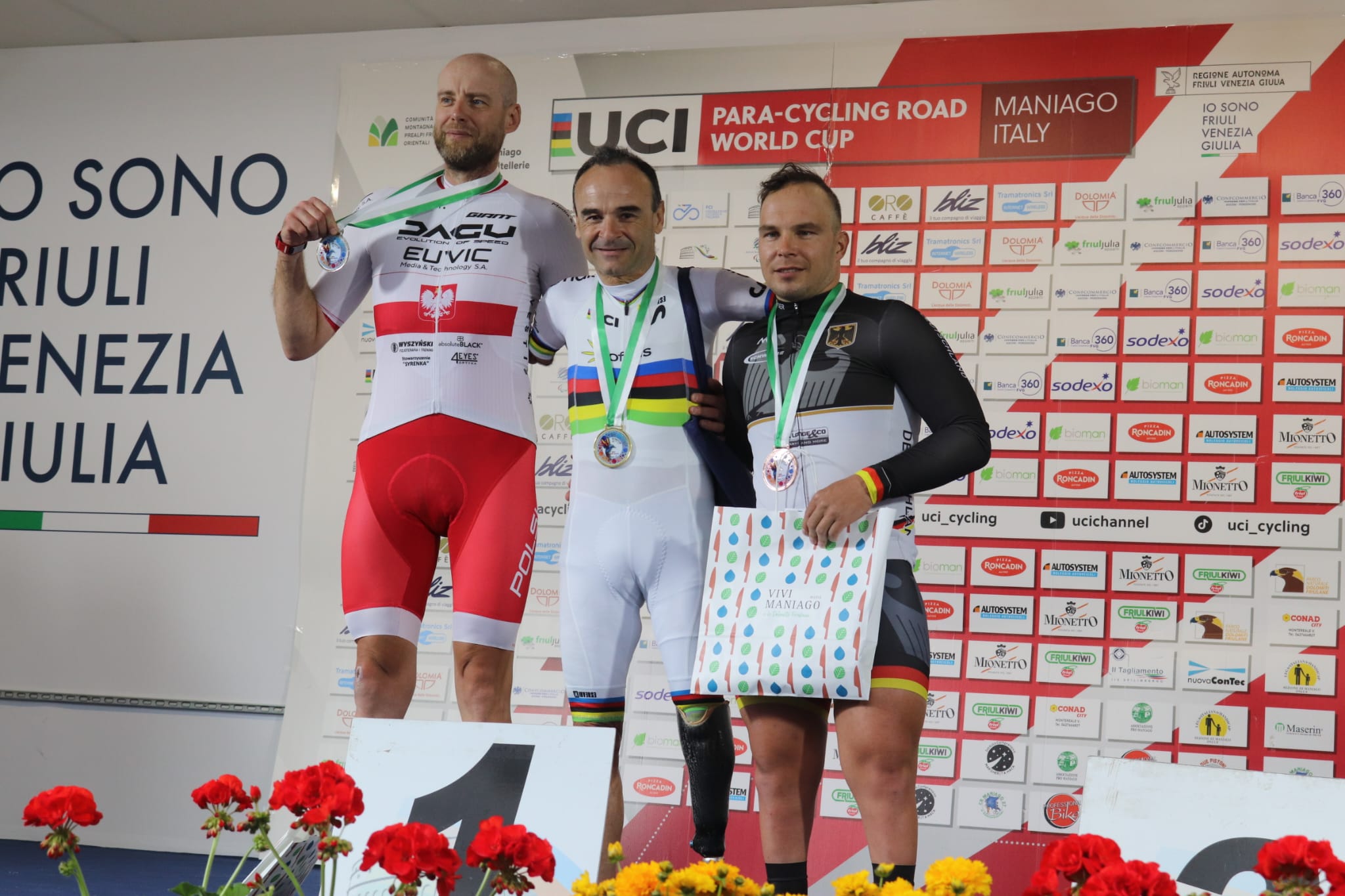 La Selección Española conquista cuatro medallas en la primera jornada de la Copa del Mundo de Maniago