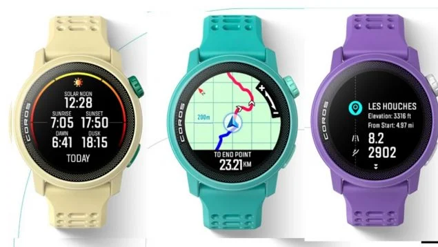 COROS anuncia los nuevos relojes Pace 3 de estilo retro para el verano