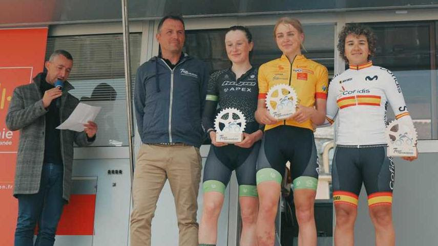 Paula Ostiz brilla con una prestigiosa tercera plaza en la segunda etapa del Tour du Gevaudan