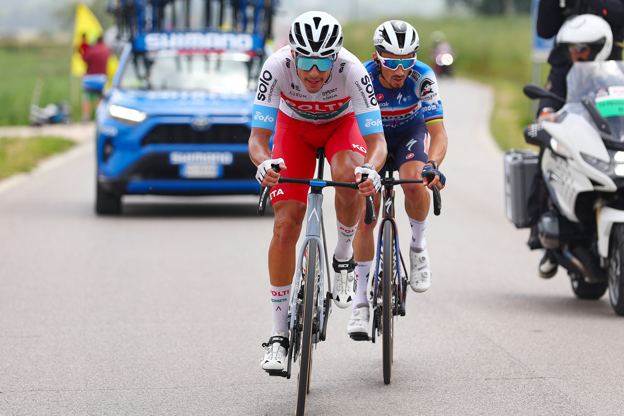 Maestri, juega a ganar y concluye noveno en la duodécima etapa del Giro d’Italia