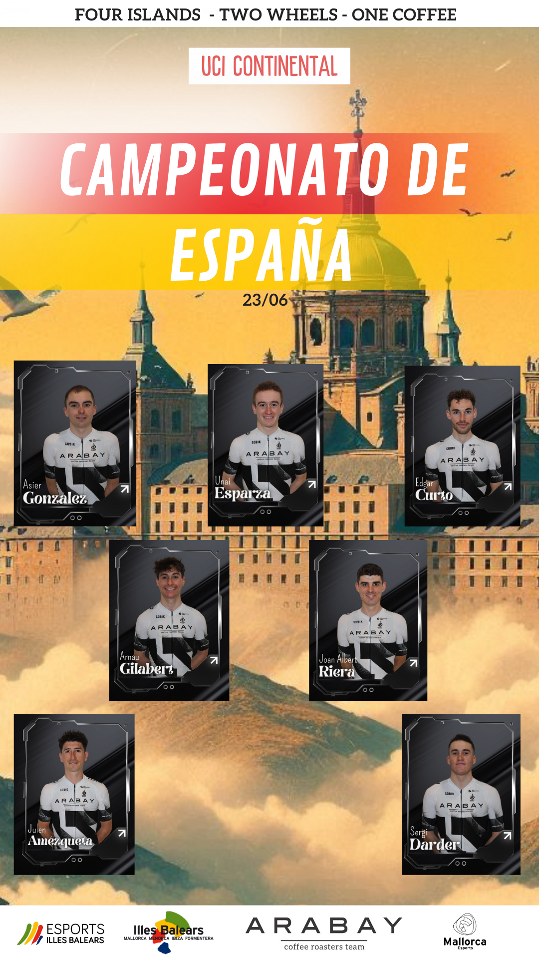 El Illes Balears - Arabay debuta en los Campeonatos de España como escuadra profesional