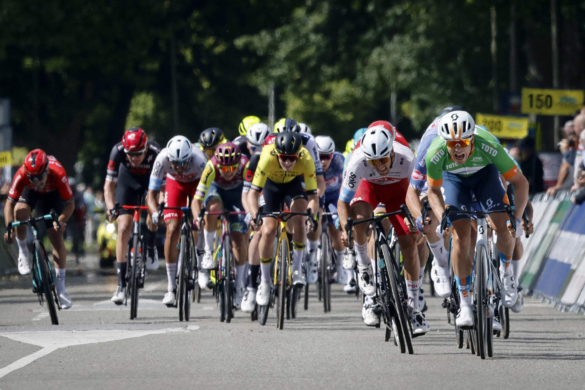 El Polti Kometa, presente en la fuga con Fetter y tercero Lonardi en la cuarta etapa de ZLM Tour