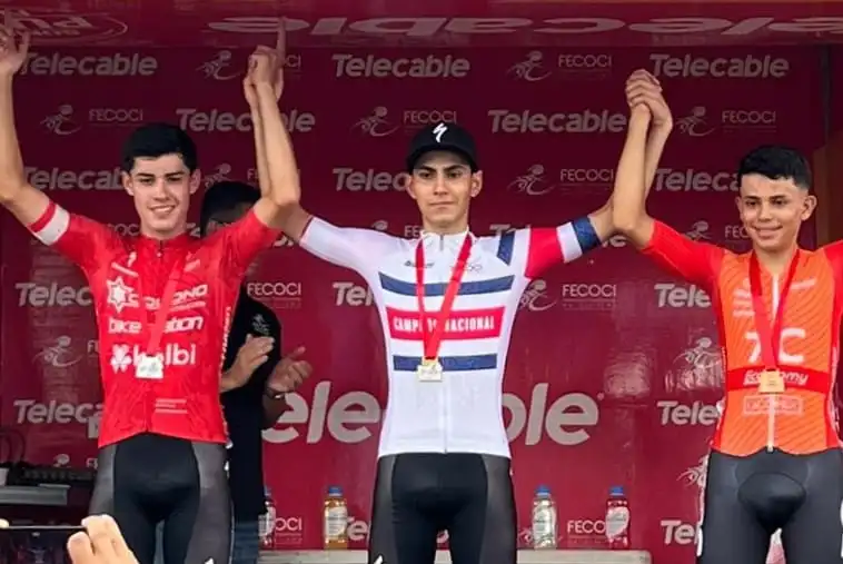 Granados (Telco - ON Clima - Osés) revalida el título de campeón de Costa Rica sub-23