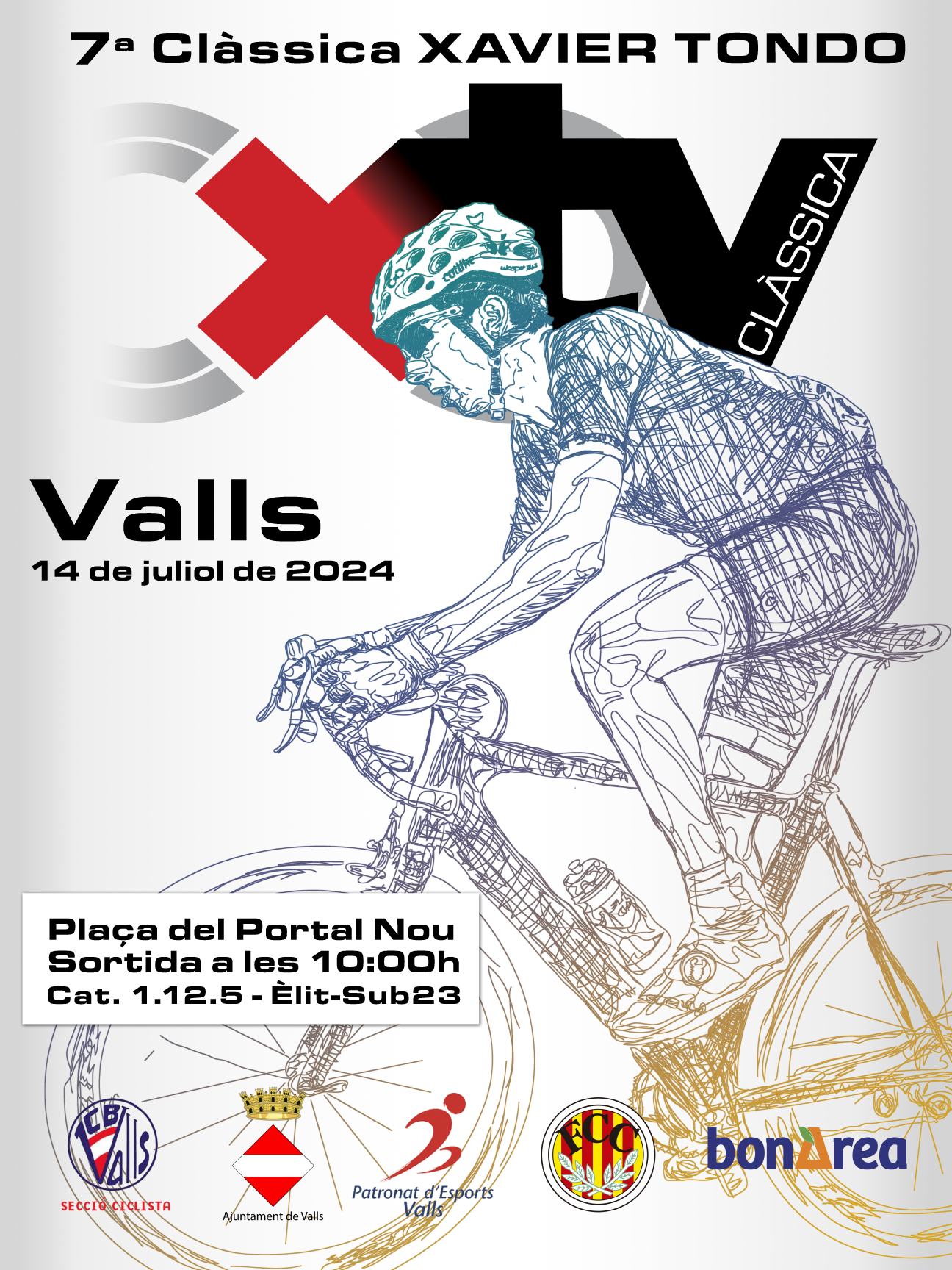 Cartel oficial VII Clàssica Xavi Tondo
