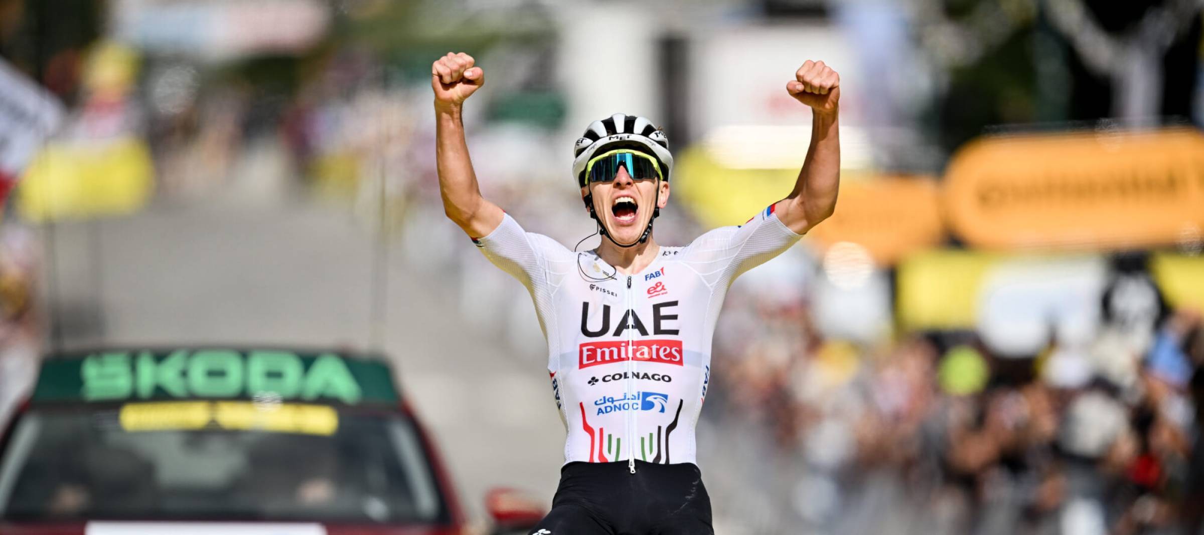 Pogacar UAE Tour de Francia Galibier