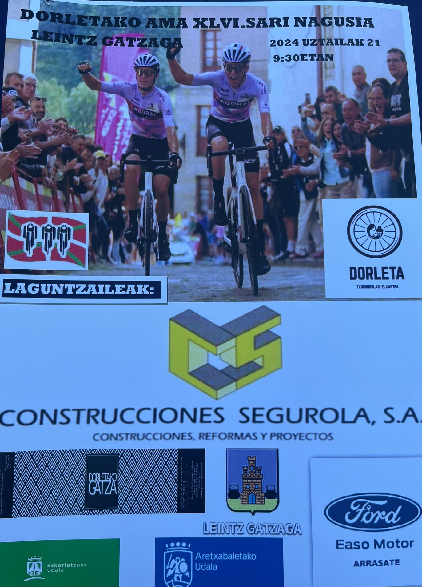 Cartel de la Dorletako Ama Sari Nagusia 2024