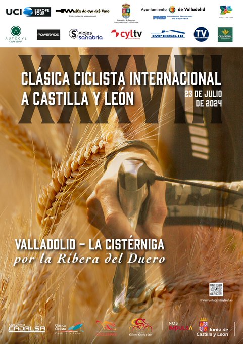 Cartel de la Clàsica Castilla y León 2024