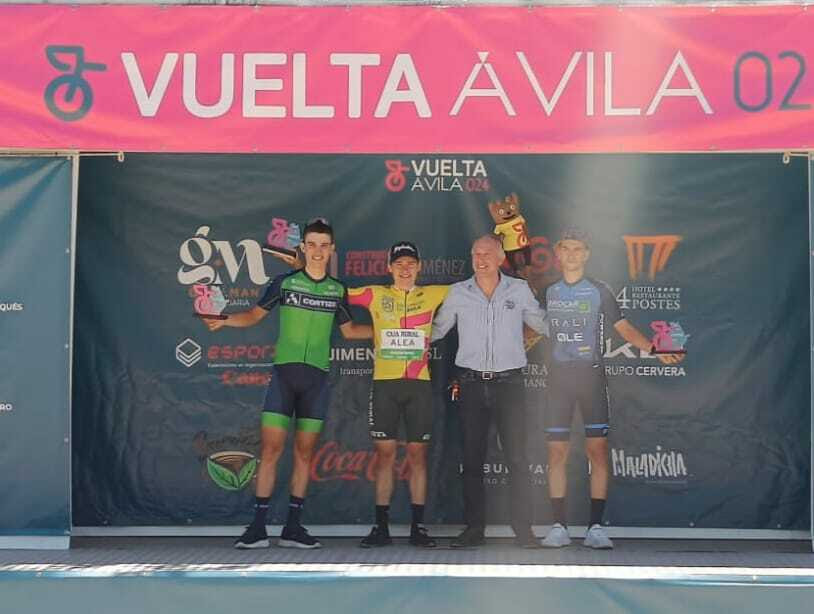 José Luis Faura (Padronés-Cortizo) vence en El Barraco y Alex Díaz (Caja Rural-Alea) salva una sobresaliente Vuelta a Ávila