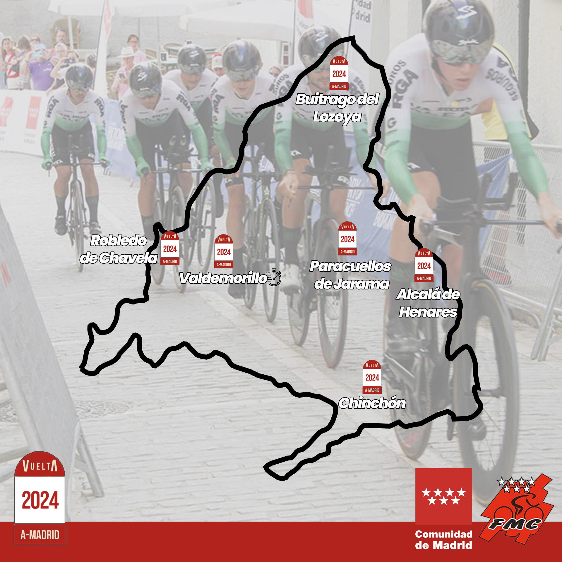 Recorrido Vuelta a Madrid 2024