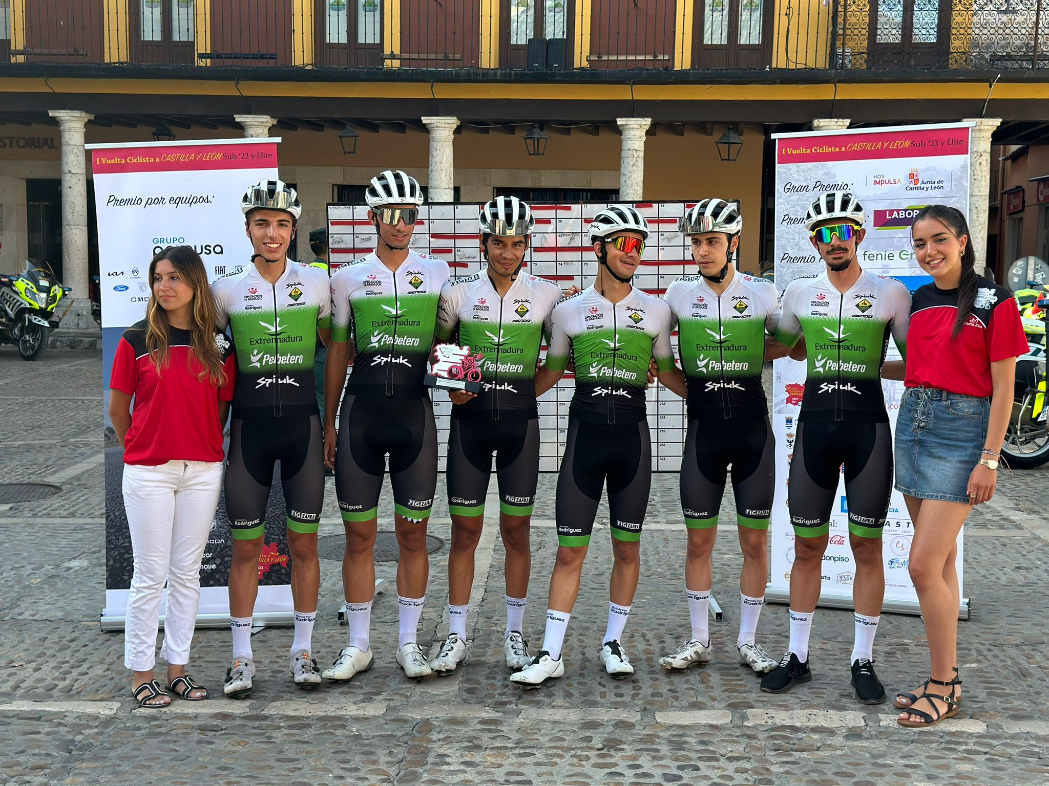 Extremadura Pebetero Vuelta Castilla y León