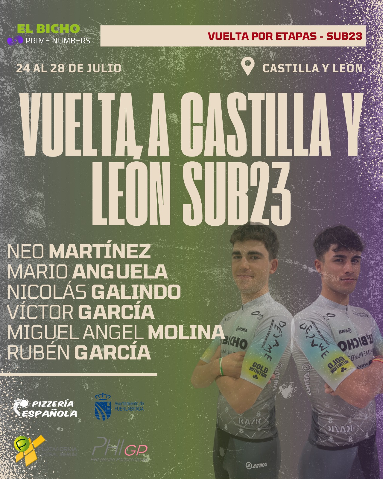 El Bicho - Prime Numbers cierra el mes de julio en la Vuelta a Castilla y León