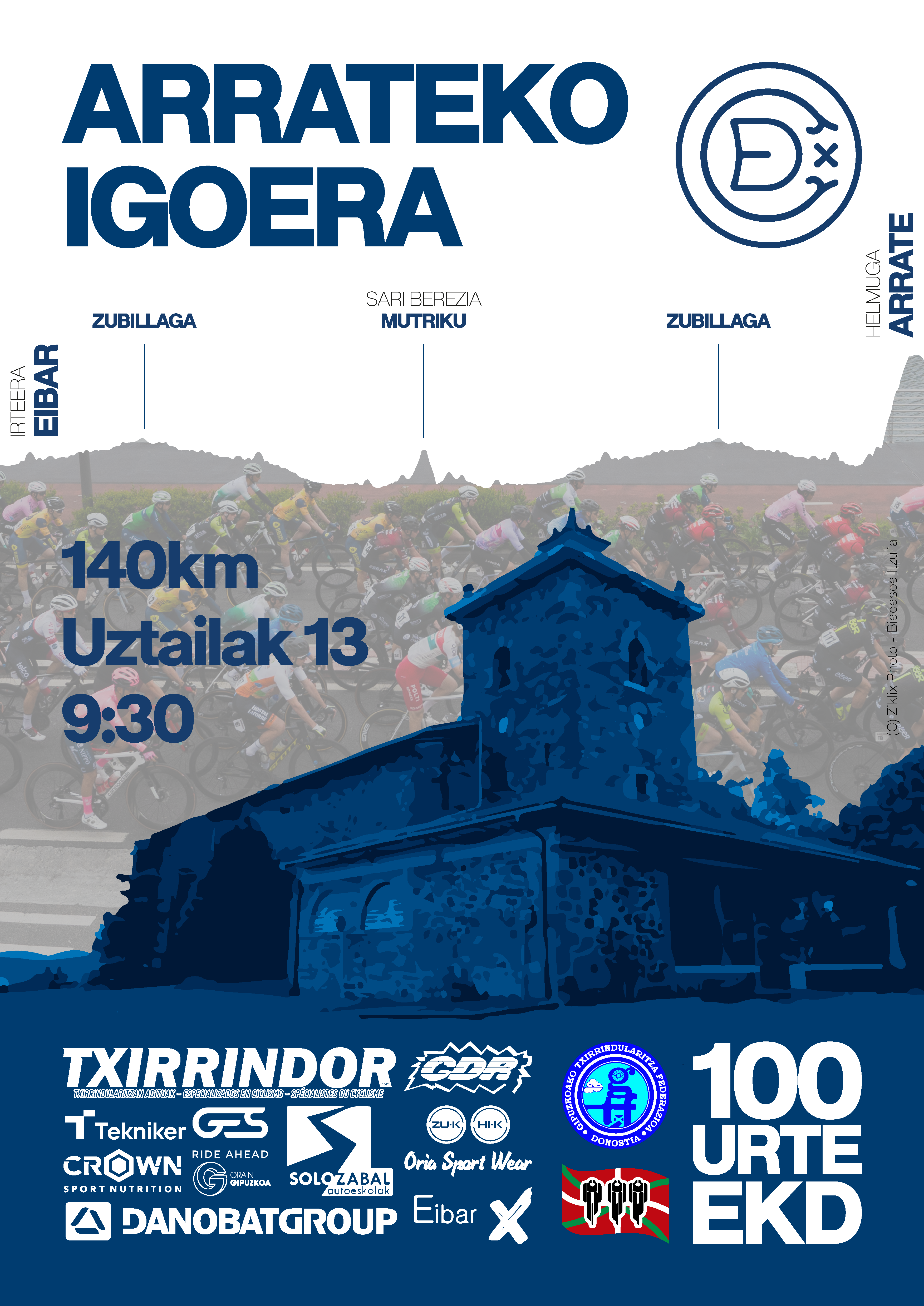 Cartel de la Subida a Arrate 2024