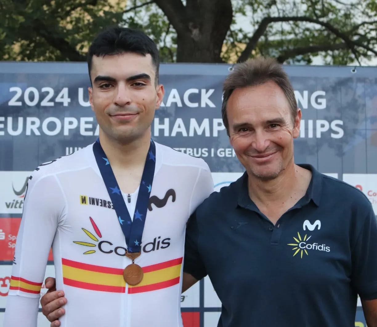 Mario Anguela (El Bicho - Prime Numbers), medalla de bronce en eliminación en el Campeonato Europeo sub-23