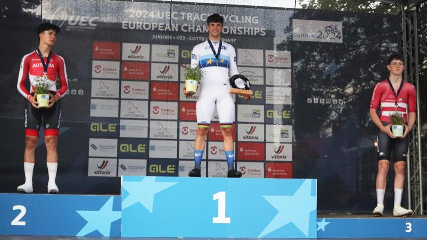 Rubén Sánchez RFEC Pista Eliminación