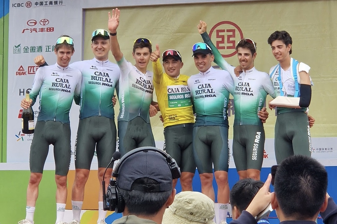 Jefferson Cepeda Caja Rural Seguros RGA Qinghai Lake