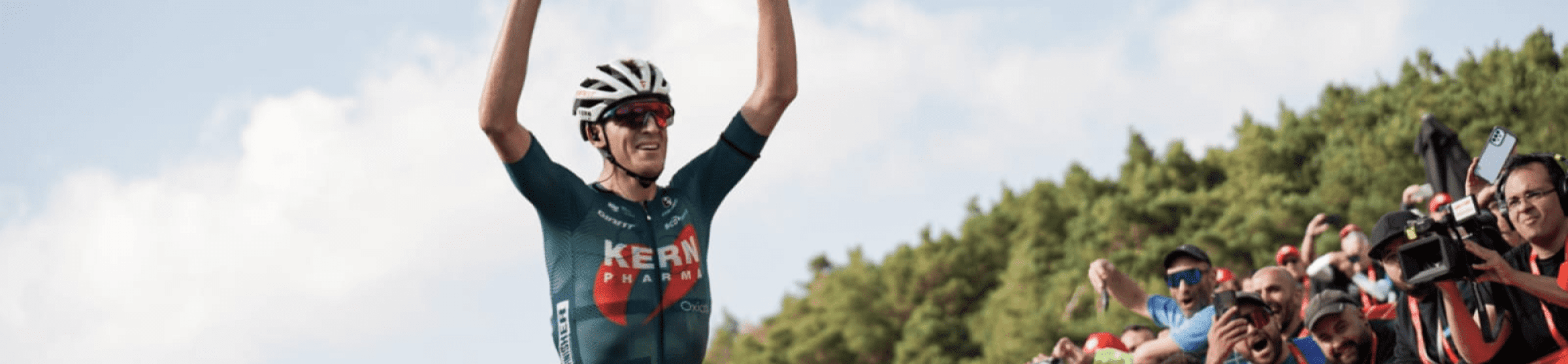 Castrillo cumple el sueño del Kern Pharma en la 12ª etapa de La Vuelta