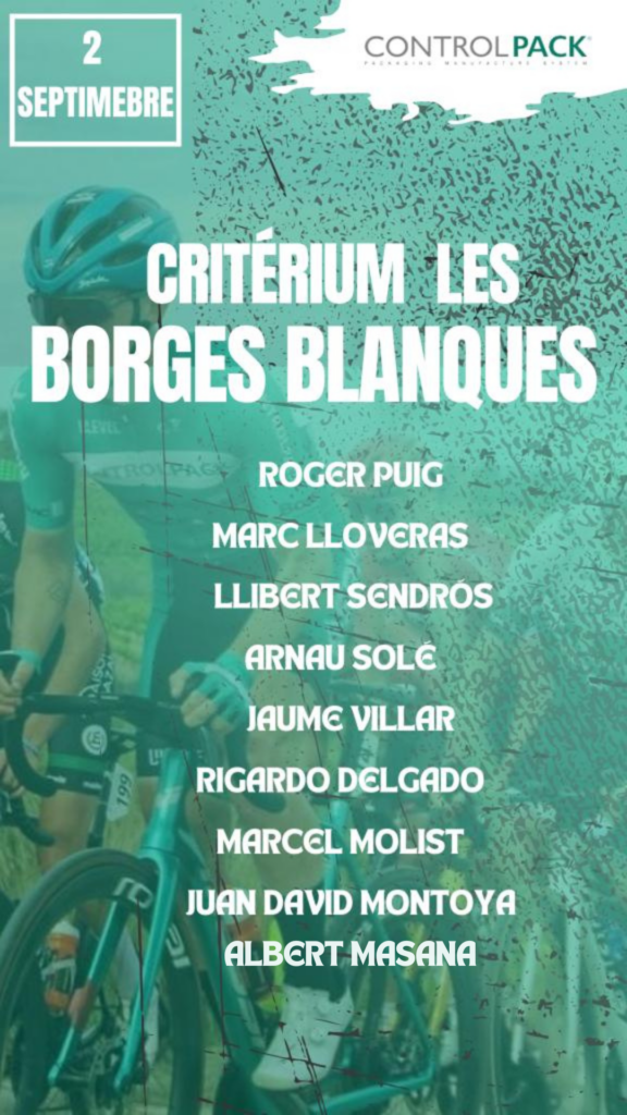 El Pelotón El Controlpack abre el mes de septiembre en Sants y Les Borges Blanques