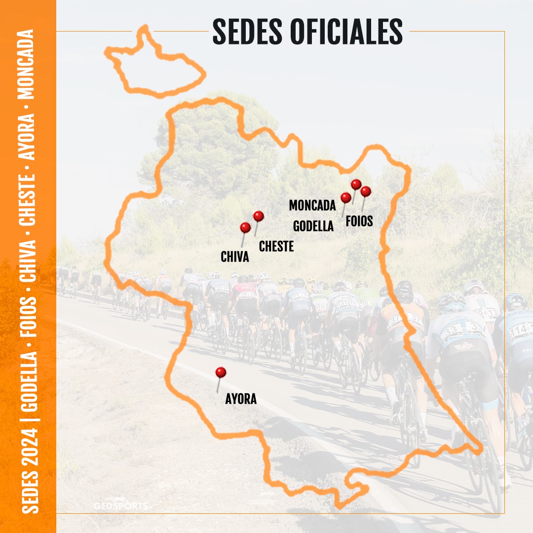 Volta València sedes mapa