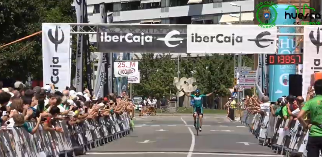 Arnau Solé (Controlpack) se lleva el Gran Premio San Lorenzo en Huesca