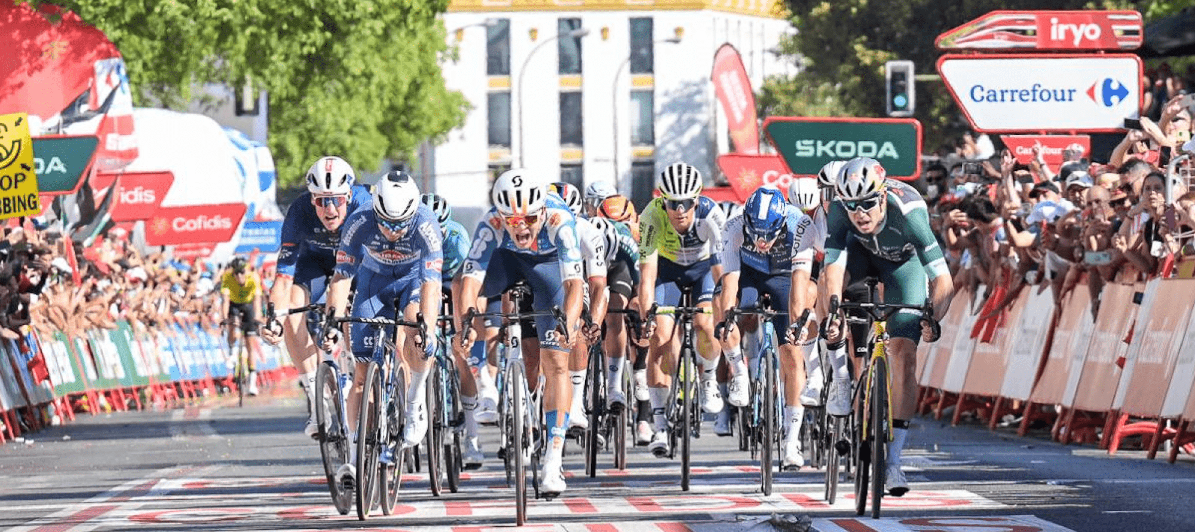 Bittner (Team DSM) se hace grande en la quinta etapa de La Vuelta
