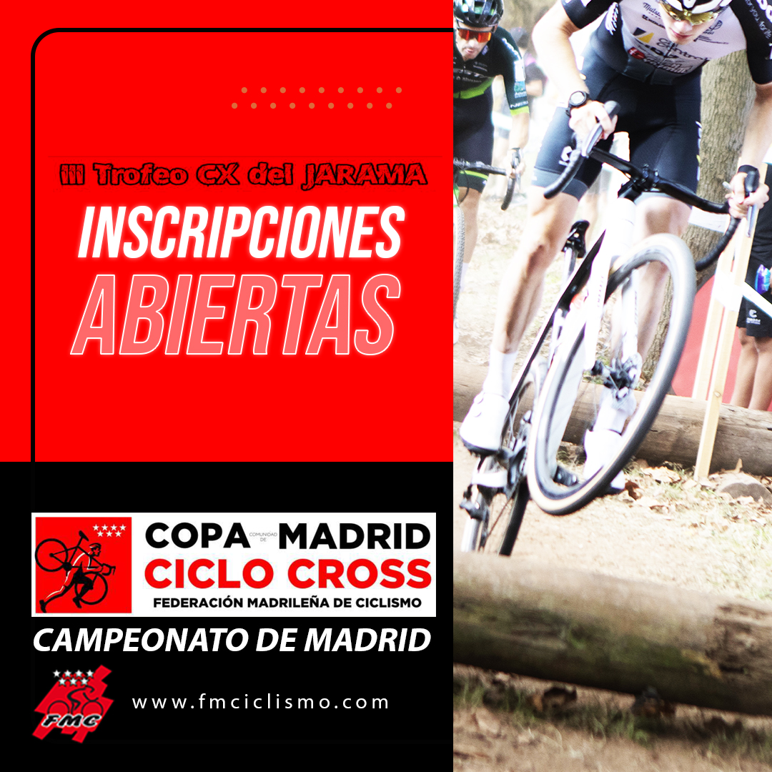 inscripciones abiertas cx jarama