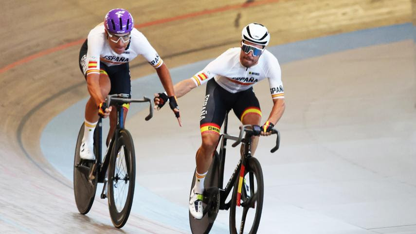 RFEC Albert Torres Sebastián Mora JJOO París 2024 Pista Madison