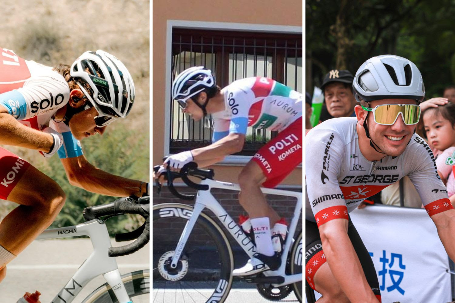 Luca Bagnara Gabriele Raccagni Aidan Buttigieg Polti Kometa