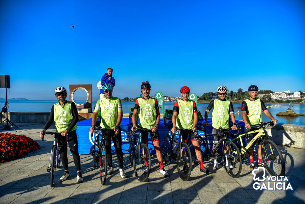 El Pelotón EME Sport pone a prueba su proyecto "Green Team" en la Volta a Galicia Green Team EME Sport Volta Galicia
