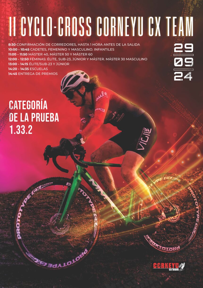 El Pelotón PREVIA | Asturias arranca su temporada con el Ciclocross Corneyu CX Team cartel-corneyu