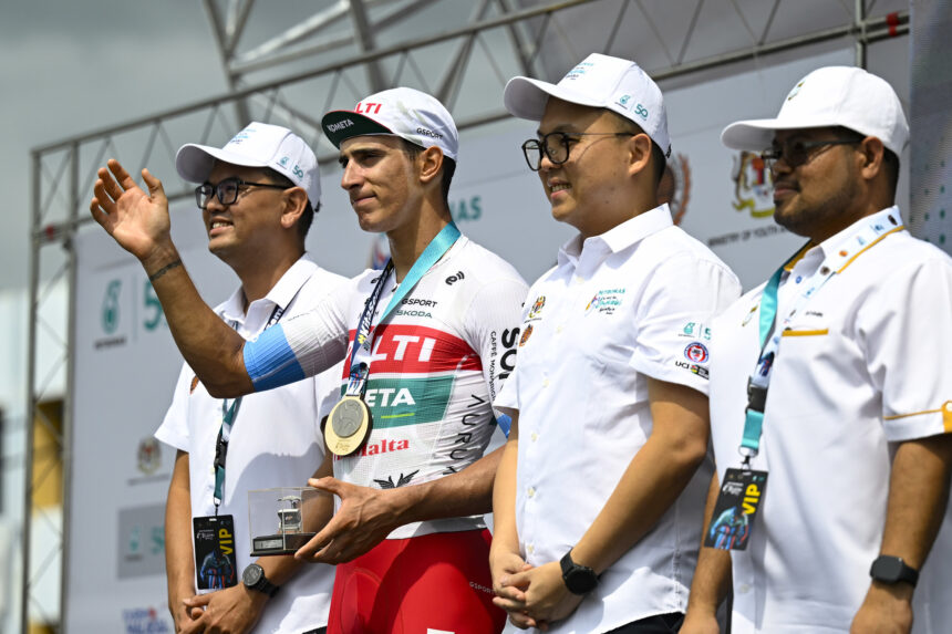 El Pelotón Manuel Peñalver (Polti Kometa) acaricia la victoria en la segunda etapa de Langkawi Manuel Peñalver Team Polti Kometa Tour de Langkawi