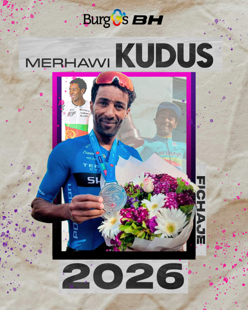 El Pelotón Merhawi Kudus, experiencia WorldTour para el Burgos BH Merhawi Kudus Burgos BH