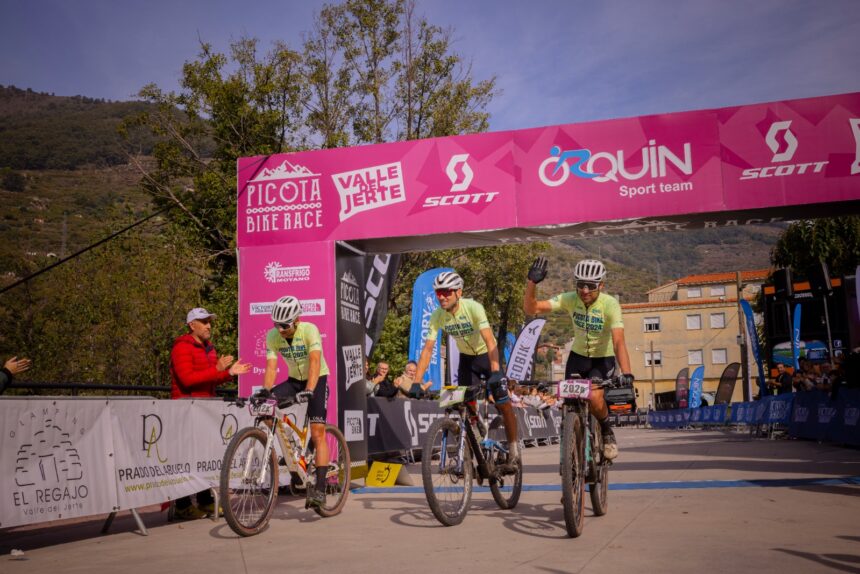 El Pelotón La extremeña María Reyes Murillo y Natalia Fischer, junto a Mantecón y Sánchez repiten victoria en Navaconcejo y se llevan la Picota Bike Race Picota Bike