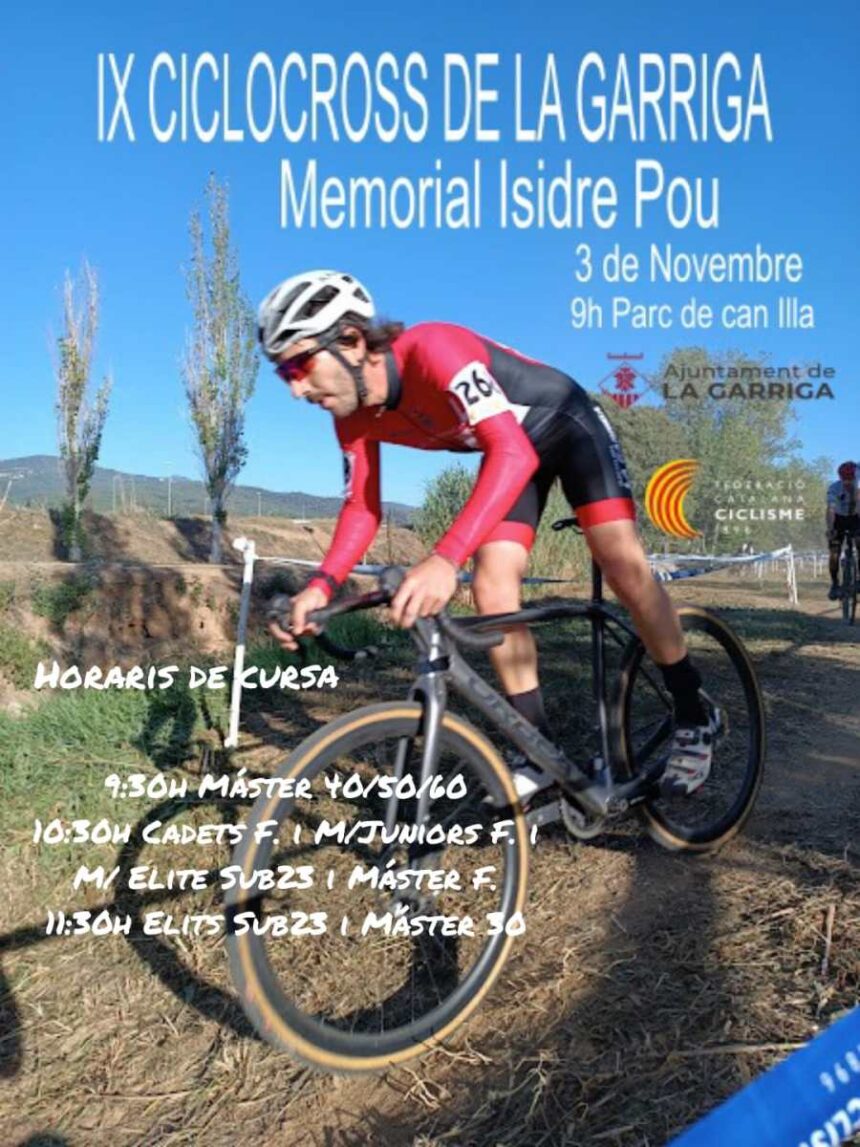 La Copa Catalana de Ciclocross continúa en La Garriga