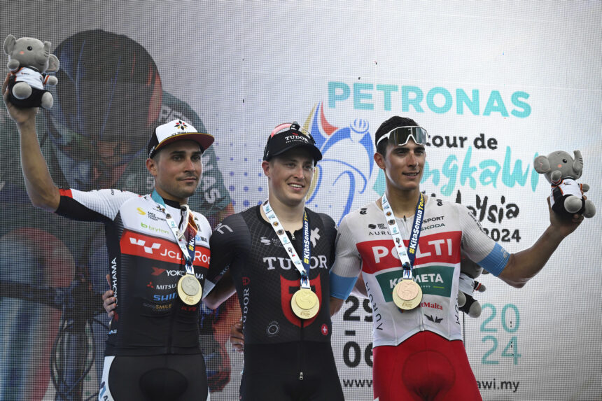 El Pelotón Manuel Peñalver (Polti Kometa) vuelve a subir al pódium en el Tour de Langkawi Team Polti Kometa Manuel Peñalver Tour de Langkawi