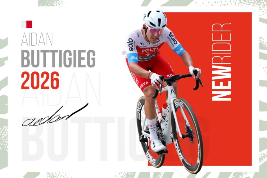 Aidan Buttigieg Team Polti Kometa Visit Malta