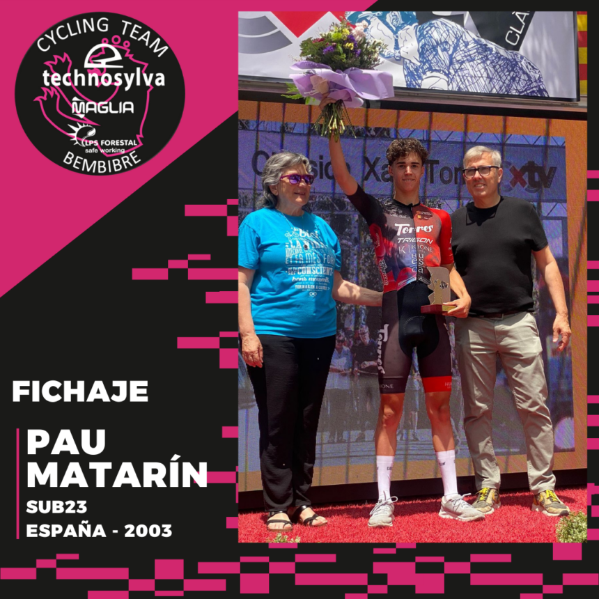 El Pelotón Technosylva Maglia Bembibre Cycling Team confirma a Mario Bermejo y Pau Matarín para 2025 Pau Matarín Technosylva Maglia