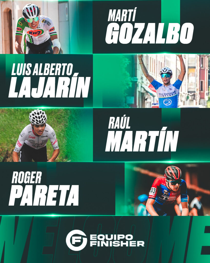 Equipo Finisher Luis Alberto Lajarín Roger Pareta Raúl Martín Martí Gozalbo