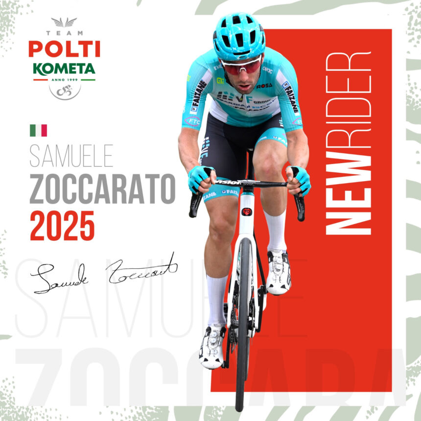 El Pelotón El Team Polti Kometa ficha a Zoccarato, artista de las escapadas y campeón italiano Gravel Samuele Zoccarato Team Polti Kometa