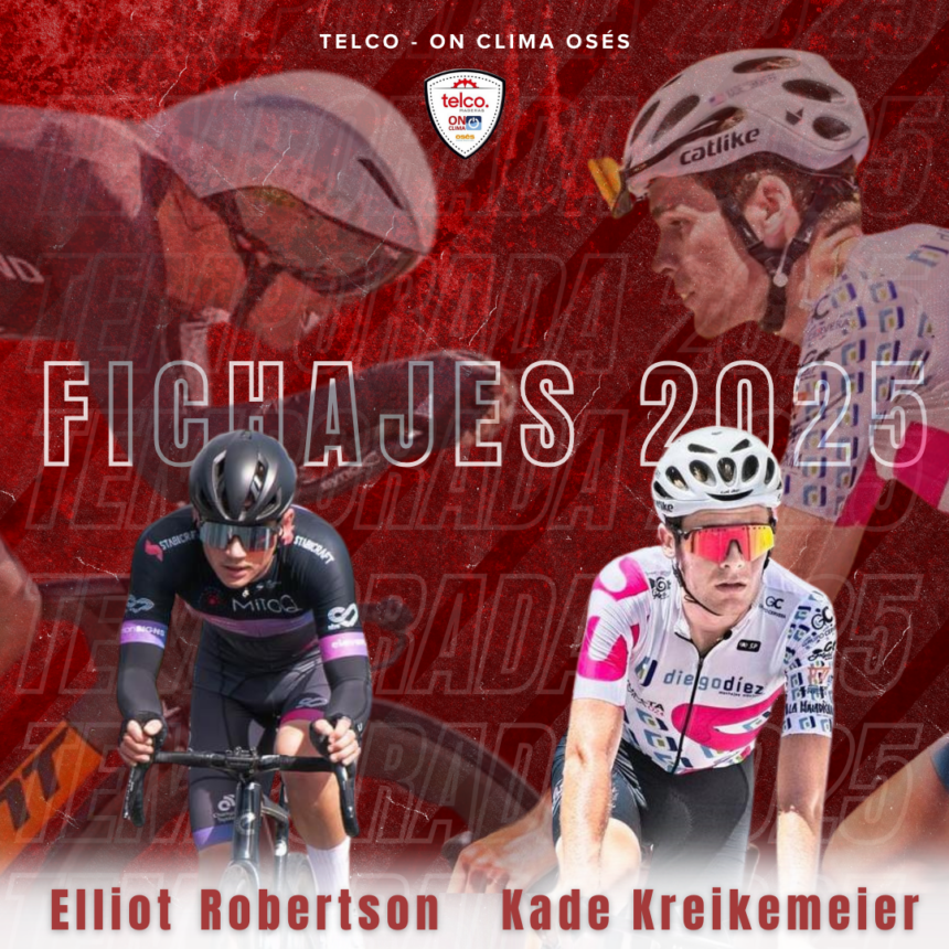 El Pelotón Kade Kreiemeier y Elliot Robertson, talento internacional para el Telco – ON Clima – Osés Fichajes_Telco